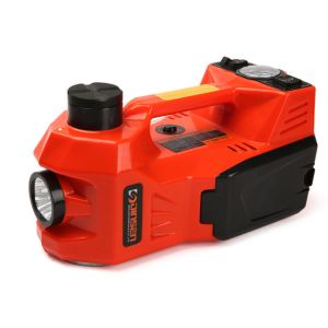 China Electric Hydraulic Floor Jack And Tire Inflator Pump , 12V hydraulic car jack on sale