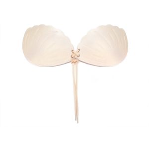 Niris Lingerie Polyamide invisible silicone adhesive backless bra strapless push