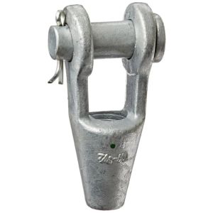 Wholesale Open Rigging Hardware Rope Swaging Sleeve Ferrule Utility Wire Rope End Wedge Socket/open Socket for Crane Spare Parts from china suppliers