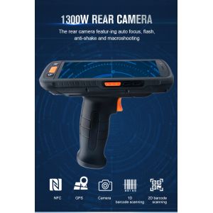 Handheld Pda Machine 1D 2D Long Range Barcode Scanner Android