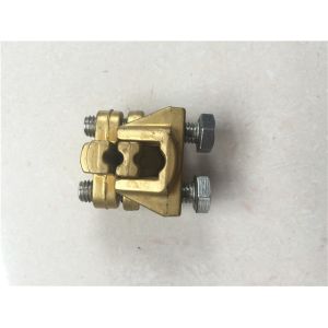 Die Casting Grounding And Earthing Products Copper Wire Clamp Earthing Clamp