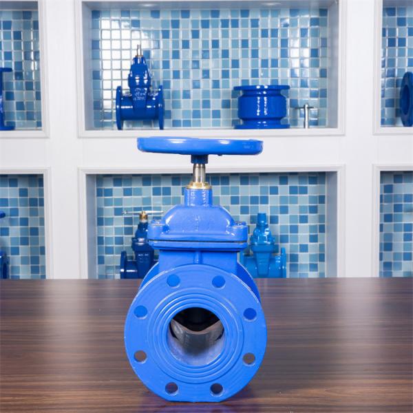 F4 Ggg50 Soft Seal DN50 Gate Valve Flanged With NBR EPDM Seals Rustproof