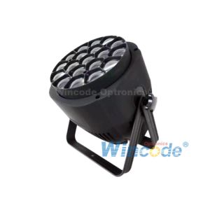 Moving Head LED Par 19*15W RGBW 4 in 1 Bee Eye Zoom with Hoheycomb Lens and