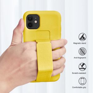 Silicone Kickstand Case Compatible with iPhone 11 case(6.1 in) Vertical and