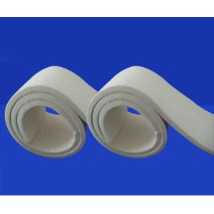 Heat Resistant Polyester Felt Sheets Natural White