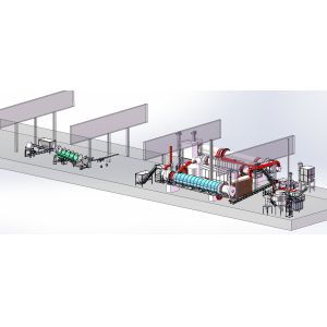 High Adsorption Granular Activated Carbon Making Machine Good Stability