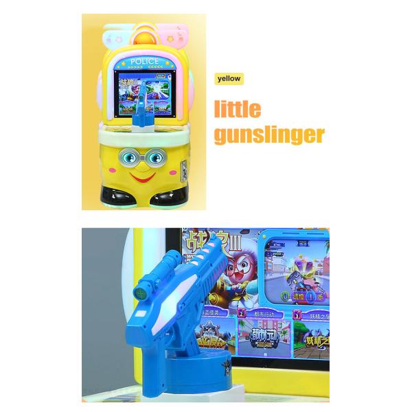Single Player Kids Mini Video Shooting Game Machine For Entertainment Hall