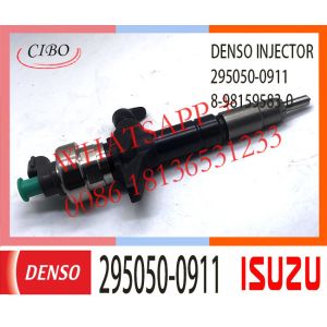 Genuine Common Rail Fuel Injector 295050-0910 295050-0911 For ISUZU 4JK1