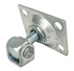 Adjustable Galvanised Gate Hinge Hardware With Square Plate