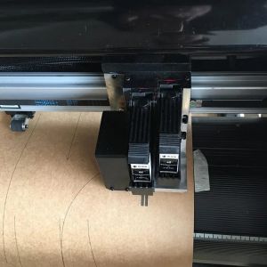 2-in-1 Combo Plotter Vertical CAD Inkjet Printing and Cutting for Garment