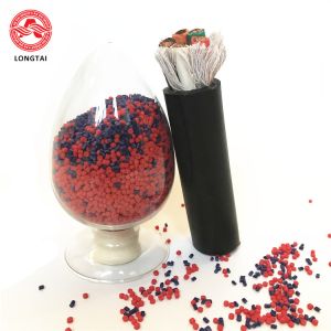 Jacketing Material PVC Cable Granules 1.43g/Cm3 84A Hot Resistant Wire