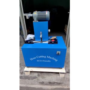 Industrial Hose Cutting Machine With 350*2.8mm Diameter Blade