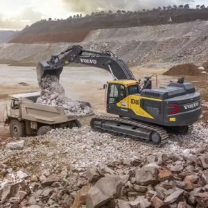 40ton Large-size Used Volvo EC400 Excavator Crawler Hydraulic Excavators