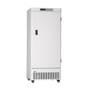 China Energy Saving -40 Degrees 328L steel Upright Medical Deep Freezer with steel shelves for vaccine storage on sale