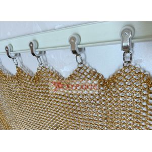 Durability And Flexibility Chain Mail Curtain In Architectural Design