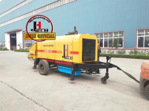 Wholesale Top Sale DHBT80 High Pressure Concrete Pump Trailer Mounted Concrete Pump For Sale Hydraulic Trailer Pump from china suppliers