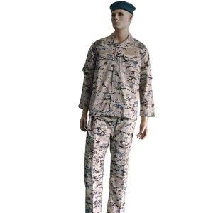 ACU Military Field Training Uniform Twill And Rip Stop Fabric Cotton Polyester