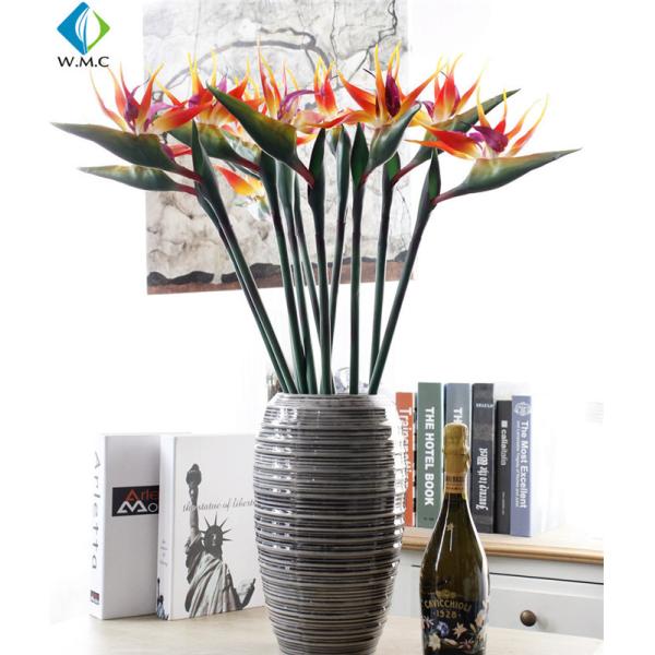 Quality 82cm Height Artificial Strelitzia Plant Customized Design Beautiful Shape for sale
