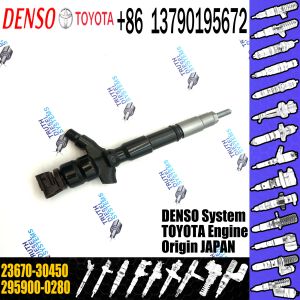 Inyector Injector 295900-0280 295900-0210 2367030450 23670-30450 for Toyota