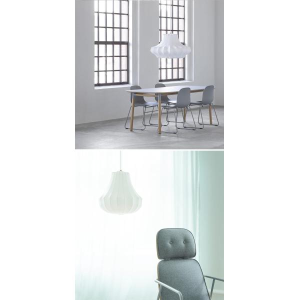 Nordic Silk Pendant Lights Simple Bedroom Normann Copenhagen Phantom Lamp(WH-MI-374)
