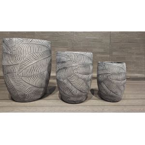 Wholesale Customed Fiber Clay Planter Modern Style And Frost Resistance from china suppliers