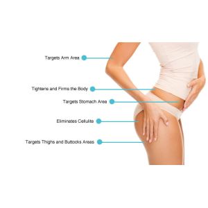 Fat Reducing Vacuum RF Slimming Machine With Massage Roller FDA Approved