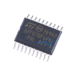 Stm32f070f6p6 Mcu Chips 32kb Arm Cortex M0 Processor 6kb 48mhz Flash Tssop20