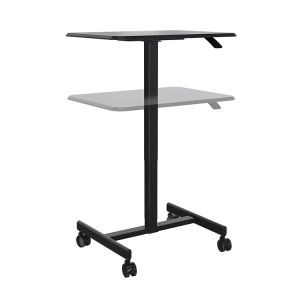 Height Adjustable Living Room Event Table for Industrial Coffee Station and