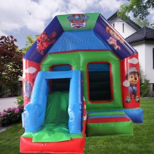 5-7 Years Old Inflatable Jumping Castle Slide Bounce House with Customized