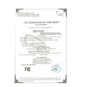 Shenzhen Sunta Technology Co., Limited Certifications