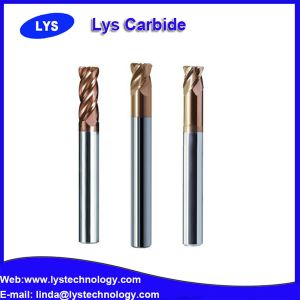 Wholesale HOW STRONG 4 Flutes 65HRC high hardness Solid tungsten carbide end mills from china suppliers