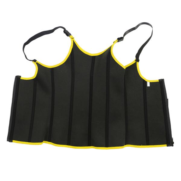 Neoprene Slimming Vest NANBIN 5XL Waist Trainer Vest With Zipper Plus Size