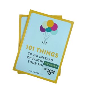 1C/1C Custom Hardcover Novel Book Printing with Matte Lamination