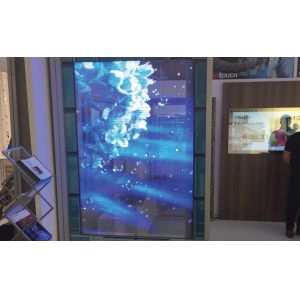 266x250 Transparent LED Display Panel Multiscene Aluminum Frame