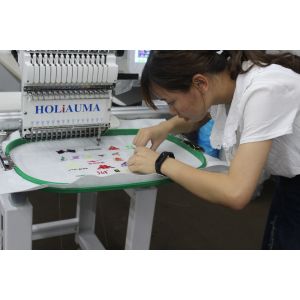 Top quality high speed one head embroidery machine for cap/t shirt/ flat/ shoes