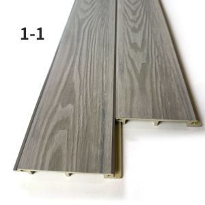 Wood Plastic WPC Wall Cladding custom Exterior Composite Wood Cladding