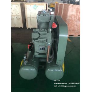 Small Portable 3 Cylinder Piston Mining Air Compressor Easy Moving