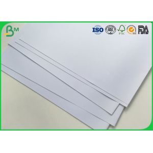 100% Virgin Pulp Glossy Coated Paper 53 Gsm / 55gsm For Magazine Instruction