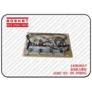 Engine Overhaul Gasket Set 5-87812913-7 5878129137 Suitable For ISUZU NHR 4JG2
