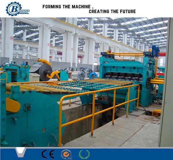 High Efficiency Metal Slitting Line , Automatic Slitting Machine With Anti -