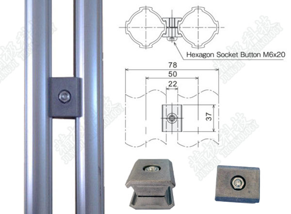 Aluminum Tubing Joints For Working table