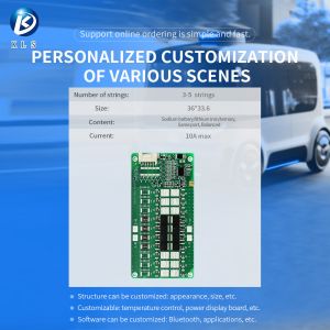 3s-5s Lifepo4 Start Up Power BMS Board 5a-10a With Lithium Battery Temp Sensor