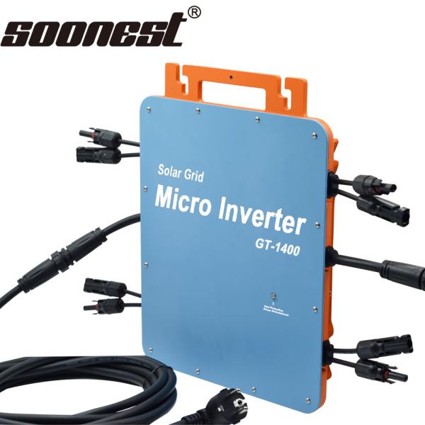 Quality Soonest 1400W Solar Micro Inverter 600w NEP Mppt Pv Grid Tie Microinverter 600W For Balcony Solar System for sale
