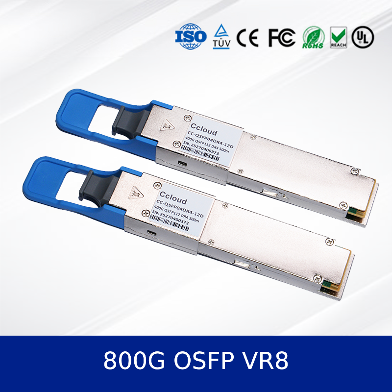 China 800G OSFP VR8 Optical Transceiver Module High-Speed, Low Power, CMIS-Compliant on sale China 800G OSFP VR8 Optical Transceiver Module High-Speed, Low Power, CMIS-Compliant on sale