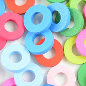 Geometry Clock Wooden Puzzle Numbers Montessori Counting Toy