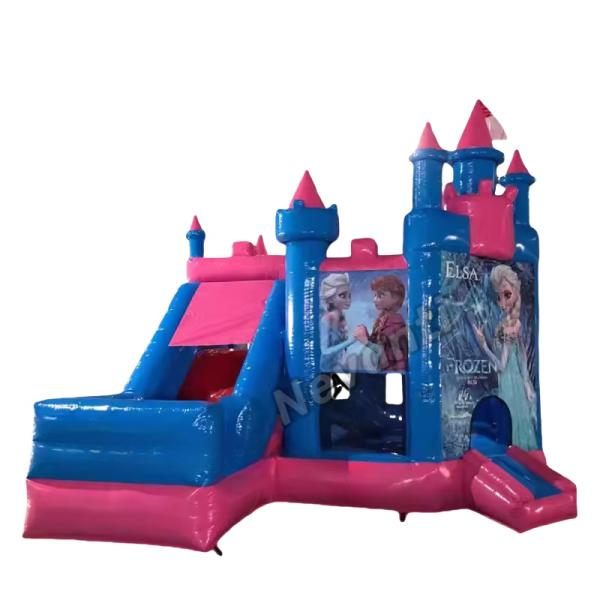Digital Printing Inflatable Bouncer Water Slide Combo for Kids Commercial Jump Castle