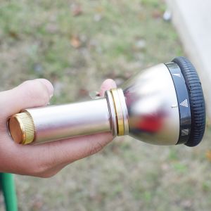Adjustable Front Trigger 60PSI Garden Hose Jet Nozzle