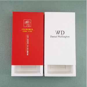 Customized Eco friendly brown Kraft paper folding box slide drawer cardboard