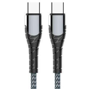 Tough Braided Dual Type - C Cable for High - Speed Data & Charging