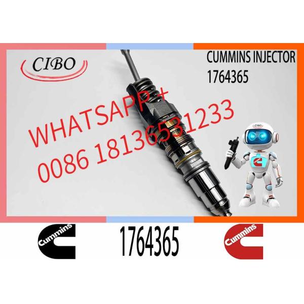 1764365 Genuine Diesel QSX15 Engine Common Rail Fuel Injector 1521978 570016 4954646 4076963 For Scania